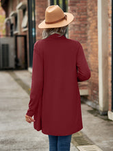 Load image into Gallery viewer, Open Front Long Sleeve Cardigan