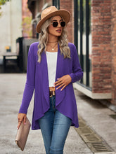 Load image into Gallery viewer, Open Front Long Sleeve Cardigan