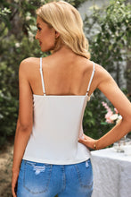 Load image into Gallery viewer, Lace Scalloped Short Puff Sleeve Top