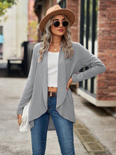 Load image into Gallery viewer, Open Front Long Sleeve Cardigan