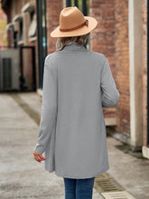 Load image into Gallery viewer, Open Front Long Sleeve Cardigan