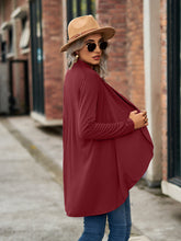 Load image into Gallery viewer, Open Front Long Sleeve Cardigan