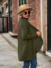 Load image into Gallery viewer, Open Front Long Sleeve Cardigan