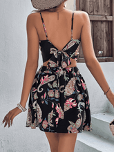 Load image into Gallery viewer, Floral V-Neck Cami and Skirt Set
