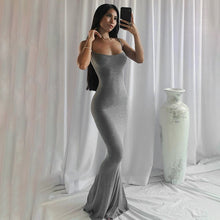 Load image into Gallery viewer, Slim Fit Long Maxi Dress
