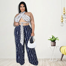 Load image into Gallery viewer, Two-Piece Print Pant Set
